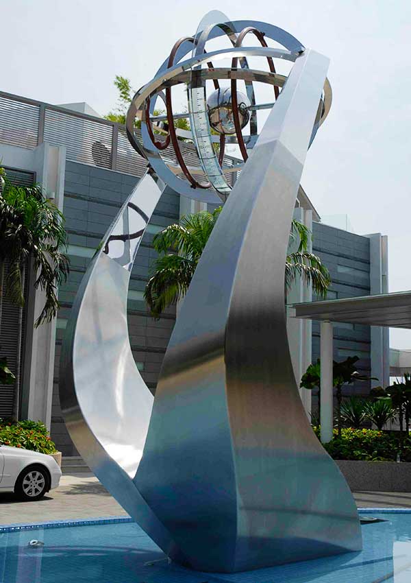 Corporate Sculpture for the One Degree 15 Marina Club, Singapore